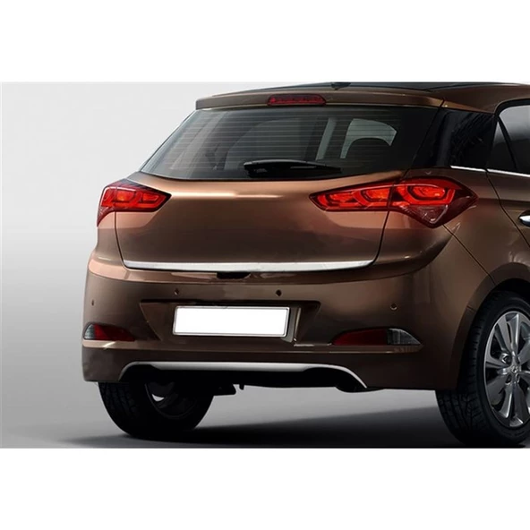 Markadan Hyundai i20 Krom Bagaj Alt Çıta 2014-2017 Paslanmaz Çelik ürün görseli 1