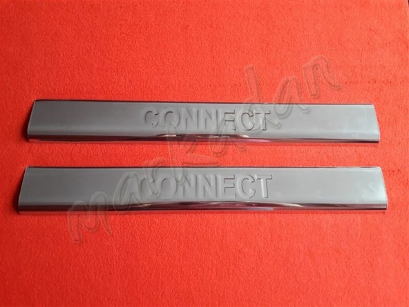 Markadan Ford Connect Krom Kapı Eşiği 2002-2014 2 Parça Paslanmaz Çelik ürün görseli 1