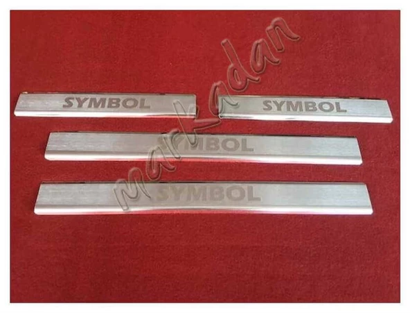 Db Chrome Renault Symbol Kapı Eşiği 2009-2012 4 Parça P.Çelik ürün görseli 1