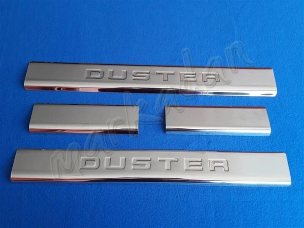 Dacia Duster Krom Kapı Eşiği 2018-2024 4 Parça Paslanmaz Çelik ürün görseli 1