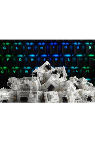 Glorious Gateron Mekanik Klavye Switch Siyah ürün görseli 1