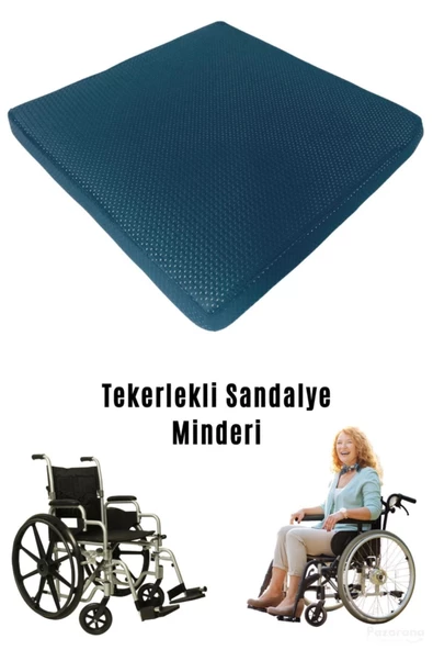 Tekerlekli Sandalye Minderi Hasta Minderi Sandalye Minderi Koltuk Minderi Tabure Minderi 45*45*5 Cm ürün görseli 1