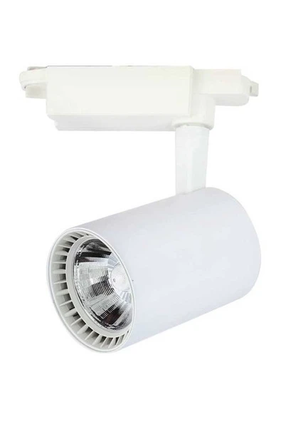 K2 KTL142 Beyaz 30W Beyaz Kasa Led Ray Spot ürün görseli 1