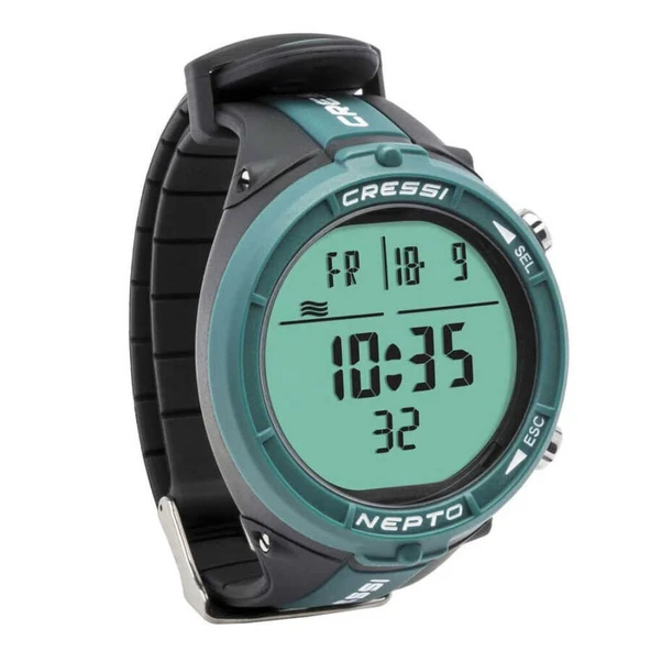 Cressi Nepto Dalış Bilgisayarı  GREEN ürün görseli 1