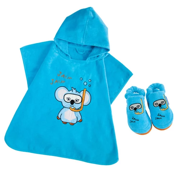 Milk&Moo Çocuk Panço ve Ev Terliği Cool Koala ürün görseli 1