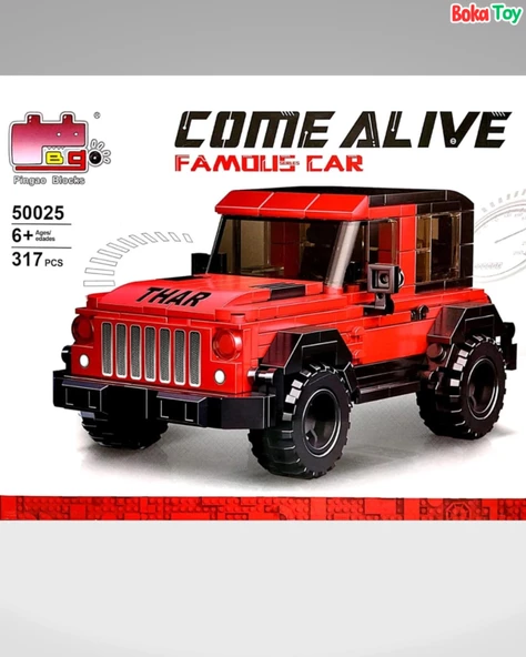 Come Alive Yapı Bloğu Aracı 317 Parça ürün görseli 1