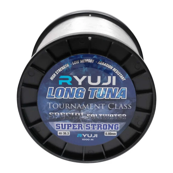 Ryuji Long Tuna 1000m 0.80mm Clear Misina  Standart 1.20mm ürün görseli 1