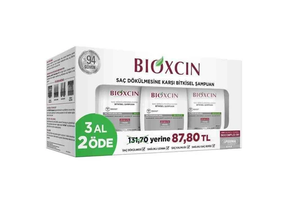Bioxcin Genesis Klasik Şampuan 300 ml 3 Al 2 Öde Kuru ve Normal Saçlar ürün görseli 1