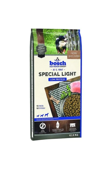 Bosch Special Light Yetişkin Tahılsız Diyet Köpek Maması 12.5 kg ürün görseli 1