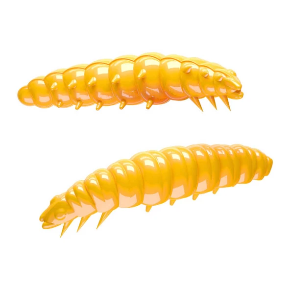 Libra Lures Larva Garlic Suni Yem  008 - DARK YELLOW 35MM ürün görseli 1