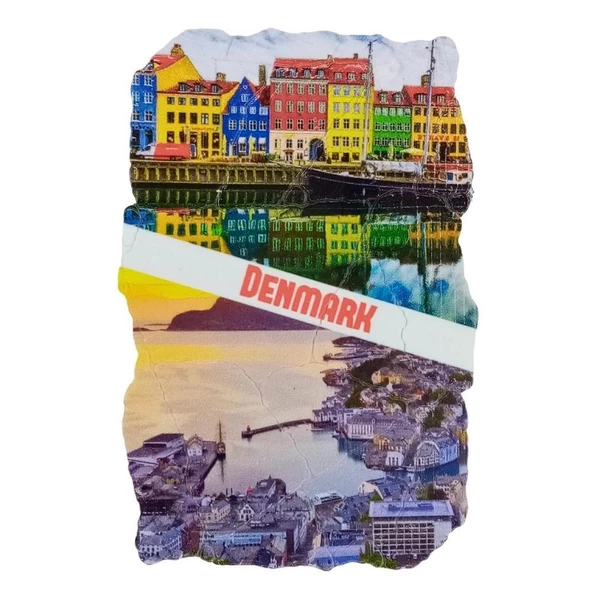 Danimarka Temalı Fresco Magnet ürün görseli 1