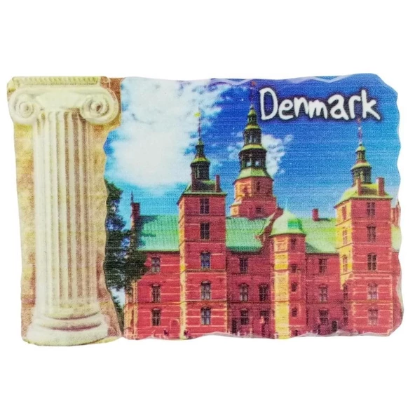 Danimarka Temalı Sütun Magnet ürün görseli 1