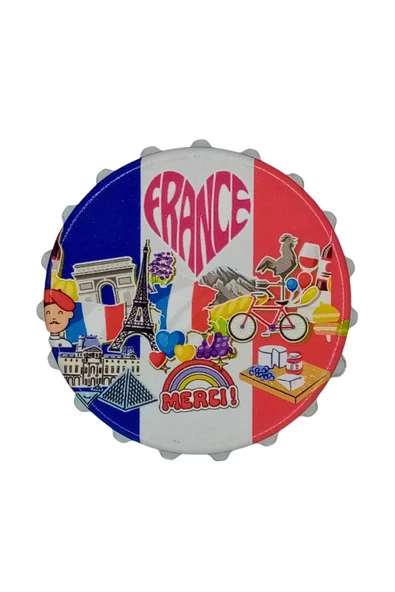 Fransa Temalı Magnet Kapak Açacak - Resim 4