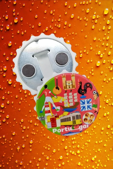 Portekiz Temalı Magnet Kapak Açacak - Resim 5