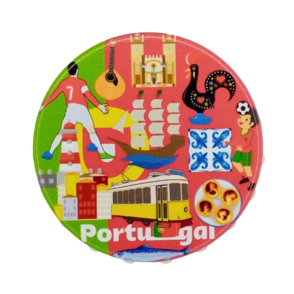 Portekiz Temalı Magnet Kapak Açacak ürün görseli 1