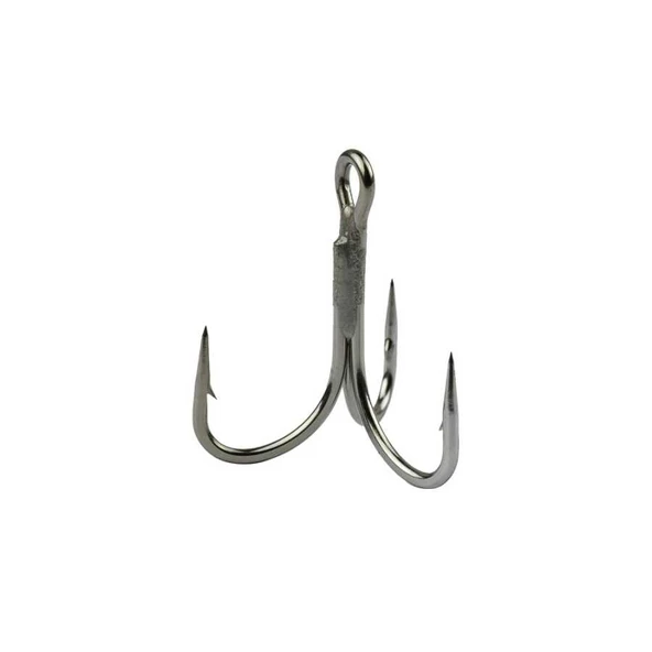 Mustad Jaw Lok 3x Strong Üçlü Olta İğnesi JL73NP  Standart NO:3-0 - 5LI ürün görseli 1