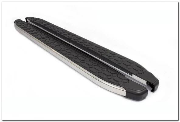 Omsa Line Ford Connect 2002-2014 Kısa Şasi Blackline Krom Alınlı Yan Basamak ürün görseli 1