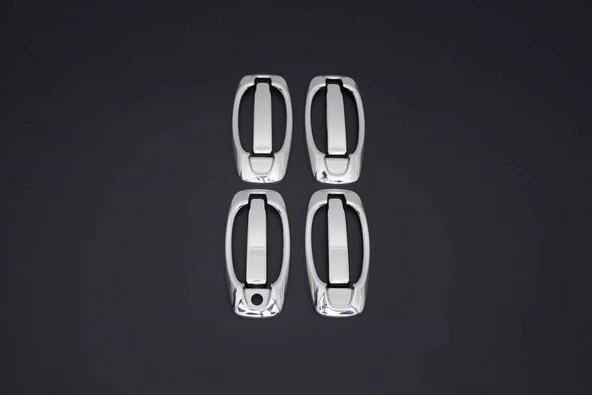 OMSA Citroen Nemo Krom Kapı Kolu 4 Kapı 8 Parça Set 2007-2016 Arası ürün görseli 1