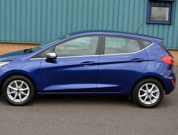OMSA Ford Fiesta 7 HB Krom Cam Alt Çıtası 2018 ve Sonrası ürün görseli 1