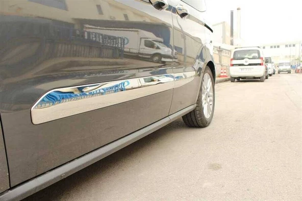 OMSA Ford Courier Krom Yan Kapı Çıtası 4 Parça 2014-2017 Arası - Resim 3