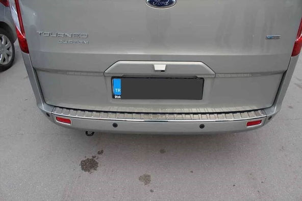 OMSA Ford Tourneo Custom Krom Arka Tampon Eşiği Taşlı 2012-2023 Arası ürün görseli 1