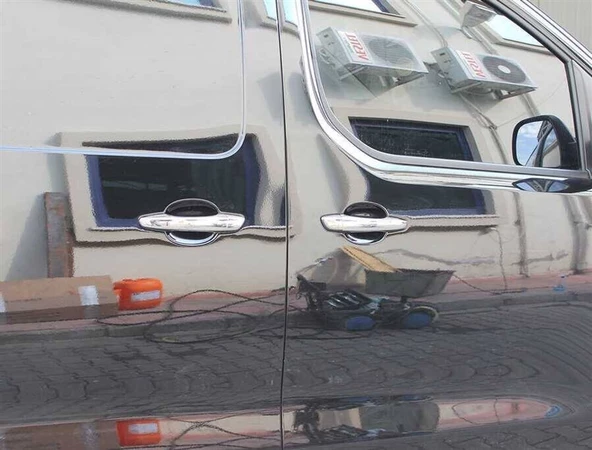 OMSA Opel Combo E Krom Kapı Kolu 4 Kapı 8 Parça Çift Delik 2019 ve Sonrası ürün görseli 1