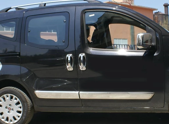 OMSA Peugeot Bipper Krom Yan Kapı Çıtası 4 Parça 2008 ve Sonrası ürün görseli 1