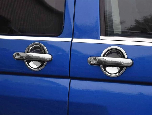 OMSA VW Caddy Facelift Krom Kapı Kolu Tası 4 Kapı 2010 ve Sonrası - Resim 2