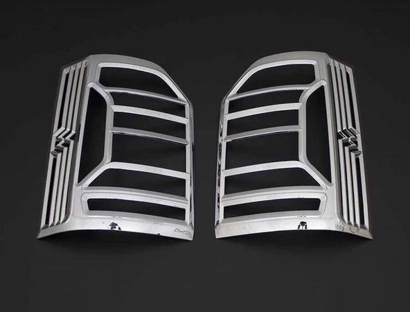 Omkar VW T6 Transporter Krom Stop Çerçevesi 2 Parça Abs 2015-2023 Arası ürün görseli 1