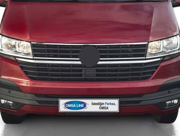 OMSA VW T6.1 Transporter Krom Ön Panjur Kaput Üst Çıtası 2020-2023 Arası ürün görseli 1
