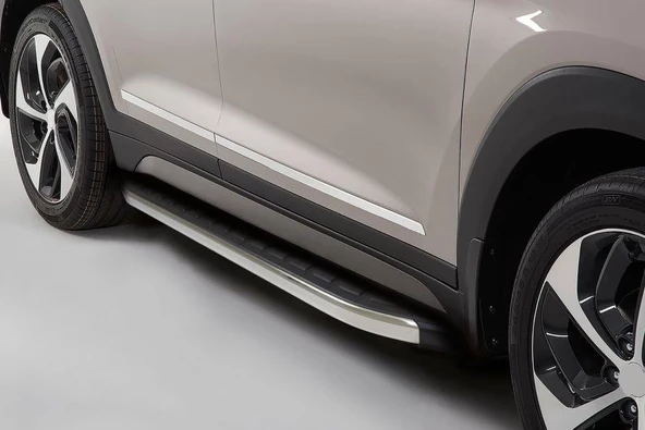 Omsa Line VW Amarok 2010-2021 Proside Krom Alınlı Yan Basamak - Resim 5