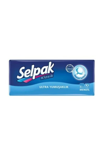 Selpak Mendil 10 Paket 10'lu 100 Adet ürün görseli 1