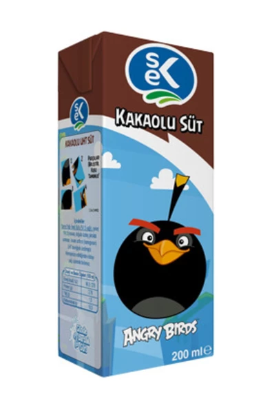 Sek Kakaolu Süt 180 ml ürün görseli 1