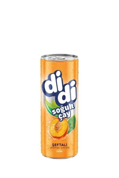 Çaykur Didi Şeftali Aromalı Soğuk Çay 250ml X12 ürün görseli 1