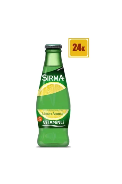 Sırma Limonlu Maden Suyu 200ml (24 lü Koli) ürün görseli 1