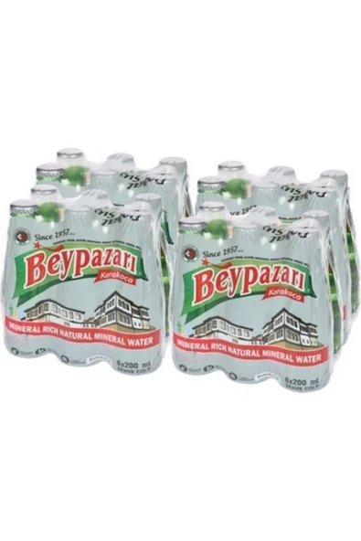 Beypazarı Sade Maden Suyu 24 x 200 ml ürün görseli 1