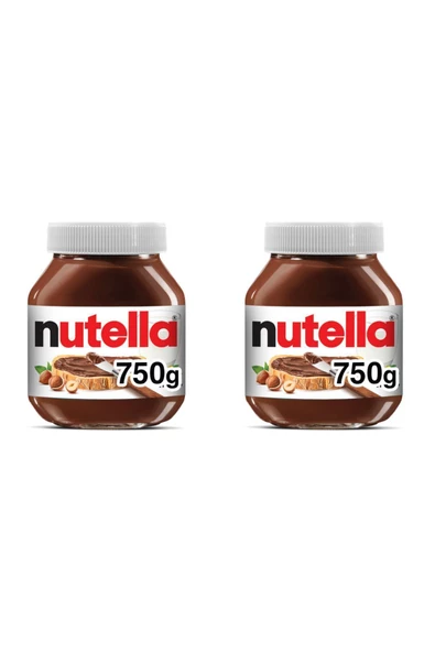 Nutella Kakaolu Fındık Kreması 2 Ad X 750 Gr ürün görseli 1
