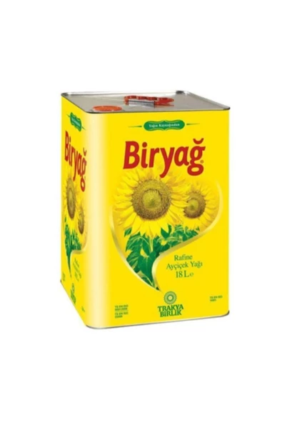 Biryağ Ayçiçek Yağı 18lt ürün görseli 1