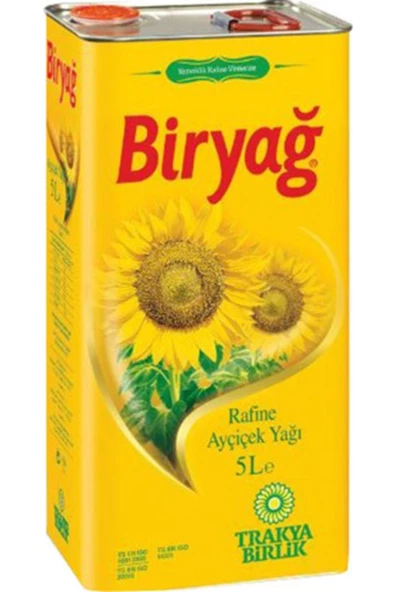 Biryağ Ayçiçek Yağı 5 lt ürün görseli 1
