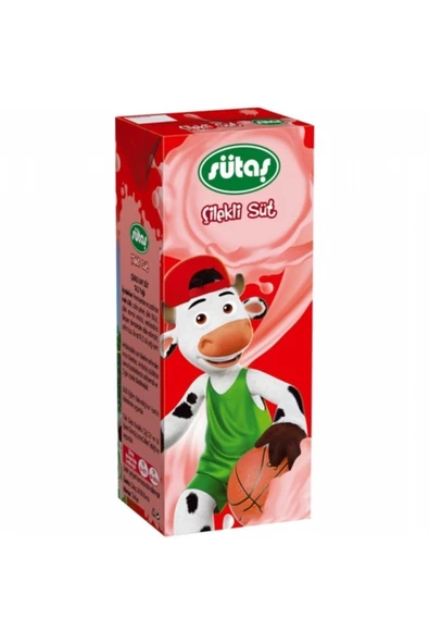 Sütaş Çilekli Süt 180 ml 27 Adet ürün görseli 1