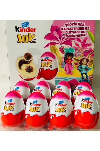 Kinder Kızlara Özel 8 Adet Joy ürün görseli 1