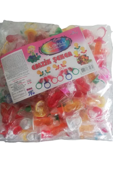 Emzikli Şeker Paket 150 Adet - Resim 2