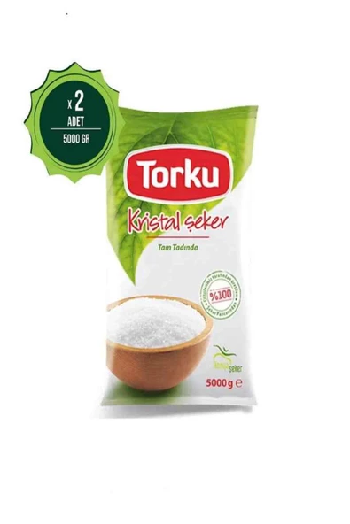 Torku Toz Şeker 5000 gr  2 adet ürün görseli 1