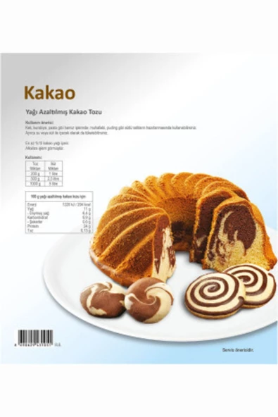 Dr. Oetker Kakao 1 Kg - Resim 3
