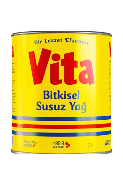 Vita Bitkisel Susuz Vita Yağ 2 lt ürün görseli 1