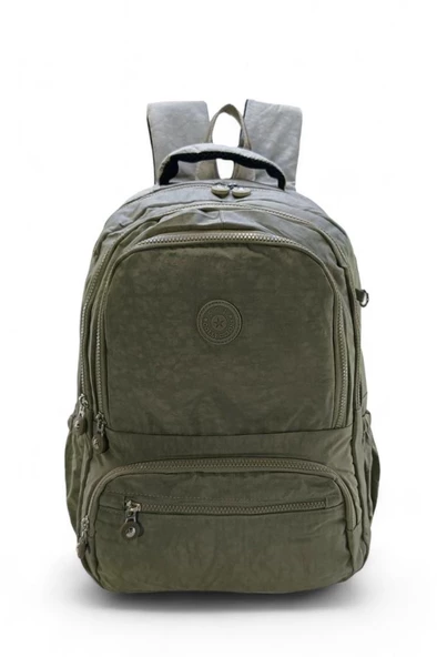 Ortaokul Lise Üniversite Okul Sırt Çantası Unisex 40*30 Cm Su İtici Hafif Klinkır Kumaş Çok Cepli ürün görseli 1
