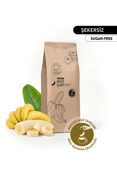 Kayla Gurme Şekersiz Muz Çayı - Gerçek Muz Meyve Taneli - 250 g ürün görseli 1