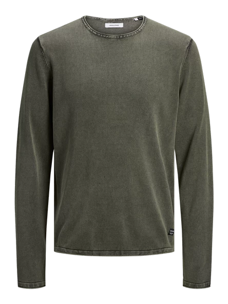 JACK JONES Erkek Haki Renk Kazak 12174001 ürün görseli 1