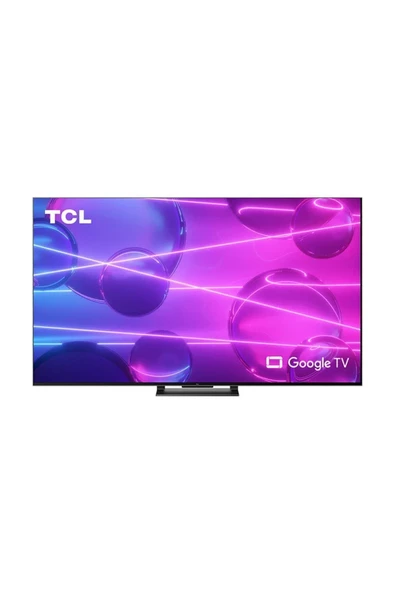 TCL 75c645 65" 165 Ekran Uydu Alıcılı 4K Ultra HD Google Smart Gaming QLED TV ürün görseli 1