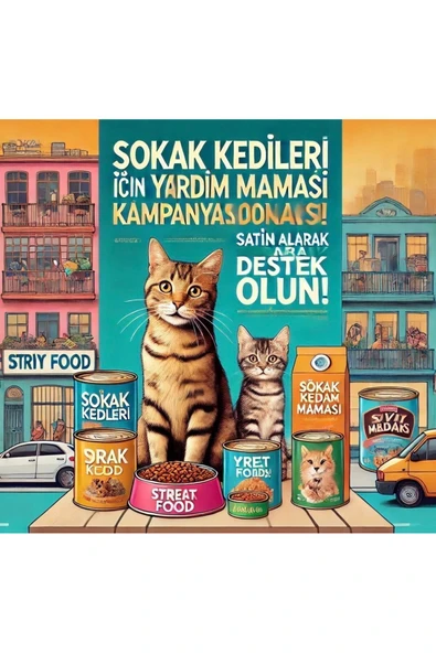 KorPet Sokak Hayvanları Için Yardım Destek Maması 50 gr ürün görseli 1